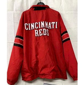 MLB Cincinnati Reds quarter zip pullover jacket