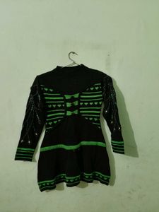 Cute Girls Knit Dress