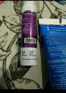 Facewash And Serum.Combo
