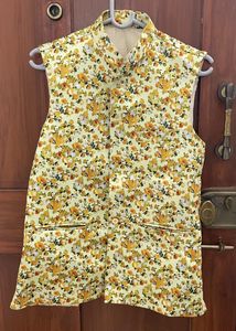 Yellow Coaty 💛with Yello Kurta