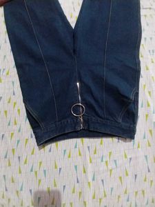 Wide Leg Denim Jeans