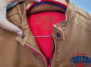 Vintage Look Biker Jacket