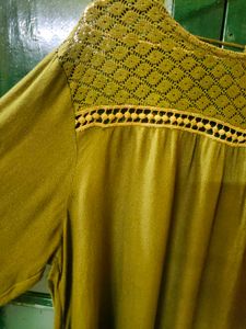 Max olive green full sleeve top