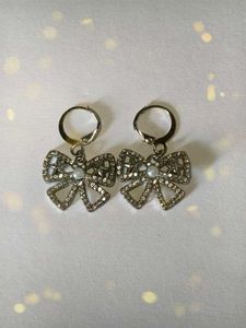 Bow Drop Earrings