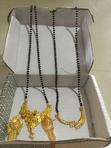 Gold-Plated Mangalsutra Set