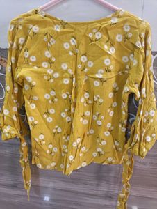 Yellow Color Top