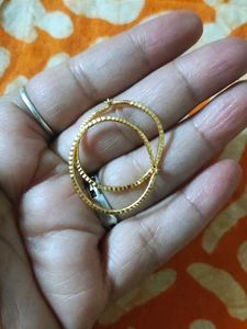 1 gm Gold Plated Earring Pair