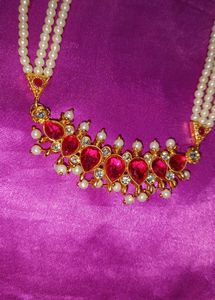 Festive with Gold-Plated Big Pendent Mangalsutra