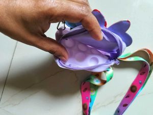 Cute Silicone Poppit Bag For Kids