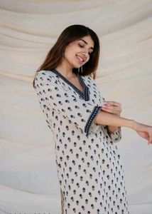 Elegant Printed Kurta