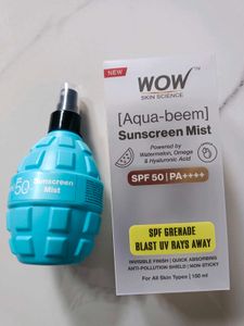 WOW Sunscreen Mist SPF 50 PA++++