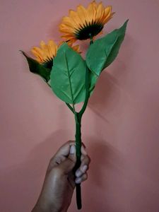Artificial Sunflower Decor
