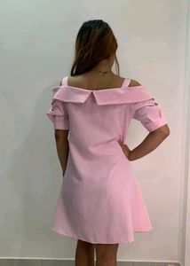 Korean Off Shoulder Dress