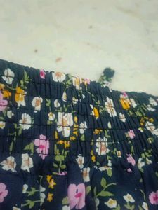 Floral Print Skirt