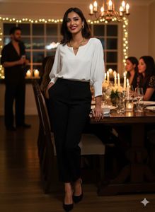 Zara Pleated Sleeve Tunic✨ Chic &amp; Trendy!🛍️💖