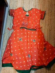 Girls&#39; Ethnic Dress . 2 to 4 yr old