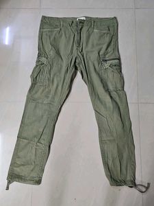 Olive Green Cargo Pants