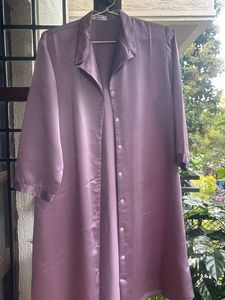 Silky Purple Nightdress
