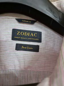 Zodiac Pure Linen Shirt | 42