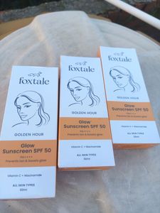 Foxtale Golden Hour Glow ✨ Sunscreen 🌞