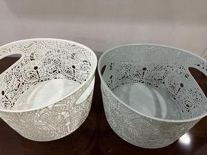 Decorative Storage Baskets Set Of 2