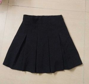 Pleated Mini Skirt Trendy