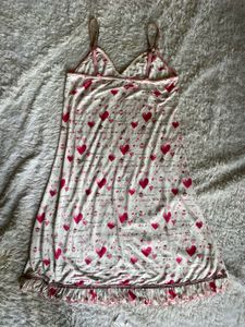 Heart &amp; Cupcake Print Nightgown