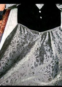 beautiful velvet frock