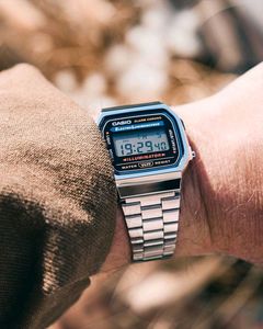 Casio Vintage Stainless Steel Chain