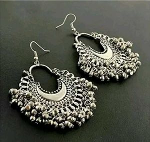 Silver Oxidized Jewelry Set