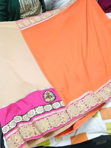 Heavy Saree With Blouse