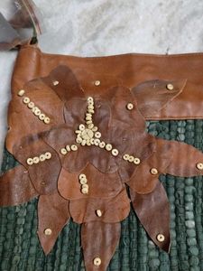 Boho Chic Woven Handbag