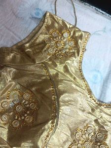 Golden Embellished Blouse