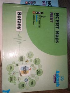 Aakash NCERT Maps for NEET - Set of 4