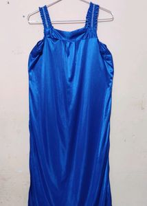 Two Piece Night Dress, Colour: Blue