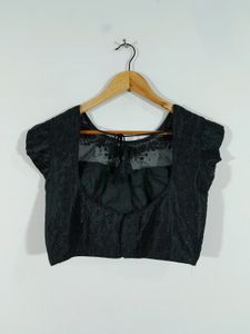 Black Beads Work Blouse (Women&#39;s)