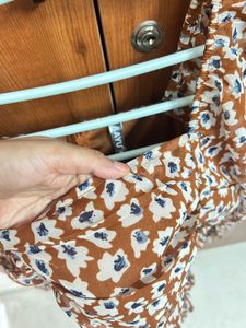 1 Time Worn Floral Print Mini Dress