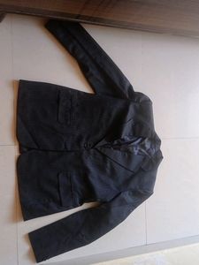 Black Blazer White Lines