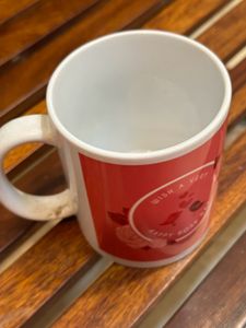 Ferns And Petals Happy Rose Day Mug