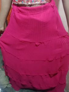 Lehnga Choli Dupatta Shrug