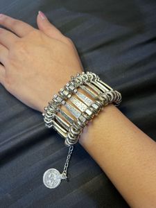 Silver Band Bracelet