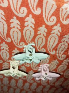 Cute Pastel Butterfly Mini Hair Clips