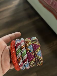 Set Of 11 Bangles And 10 Kada