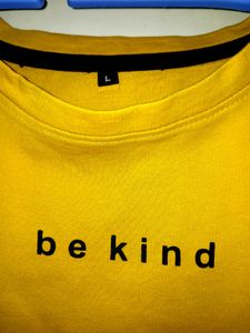 &#34;Be Kind&#34; Color Block Tee