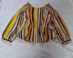 Multi Colour Crop Top