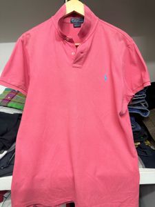 Ralph Lauren Old Money Pink Polo T-Shirt