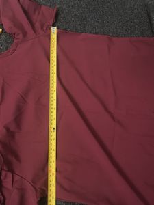 Maroon Cold Shoulder Casual Dress