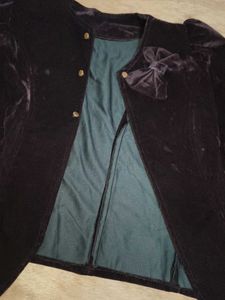Velvet Bow Jacket