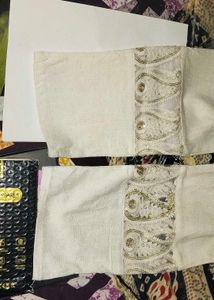 Pure Cotton Stylish Net On Bottom Pant