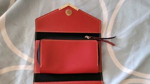 Solid Red Wallet Multipurpose
